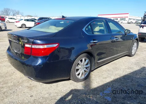 2007 Lexus Ls 460 from USA, damaged, VIN JTHBL46F575046745